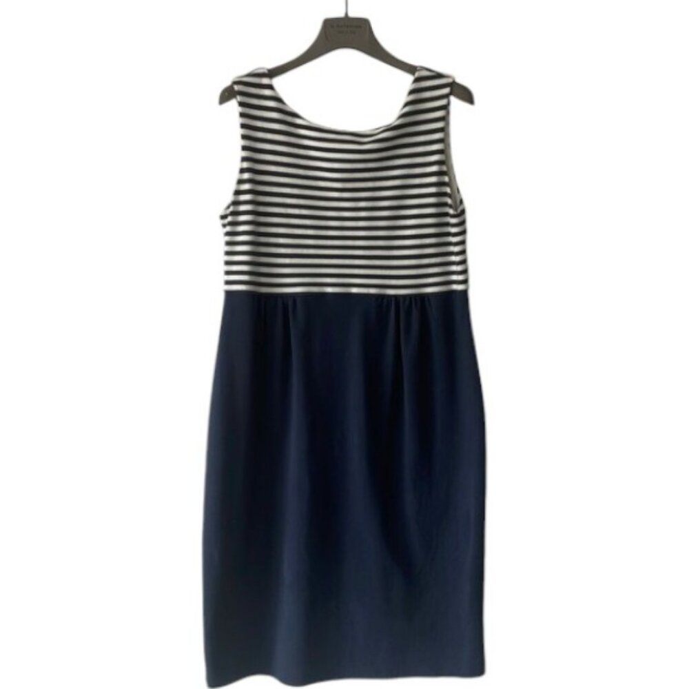 Weekend Max Mara striped navy dress size M